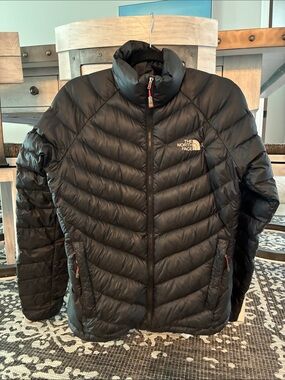 The North Face Black Quilted Down Jacket